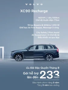 Ảnh bài: VOLVO XC90 T8 RECHARGE CHIẾC XE ĐẲNG CẤP NHẤT TRONG NHÀ XE VOLVO !!!